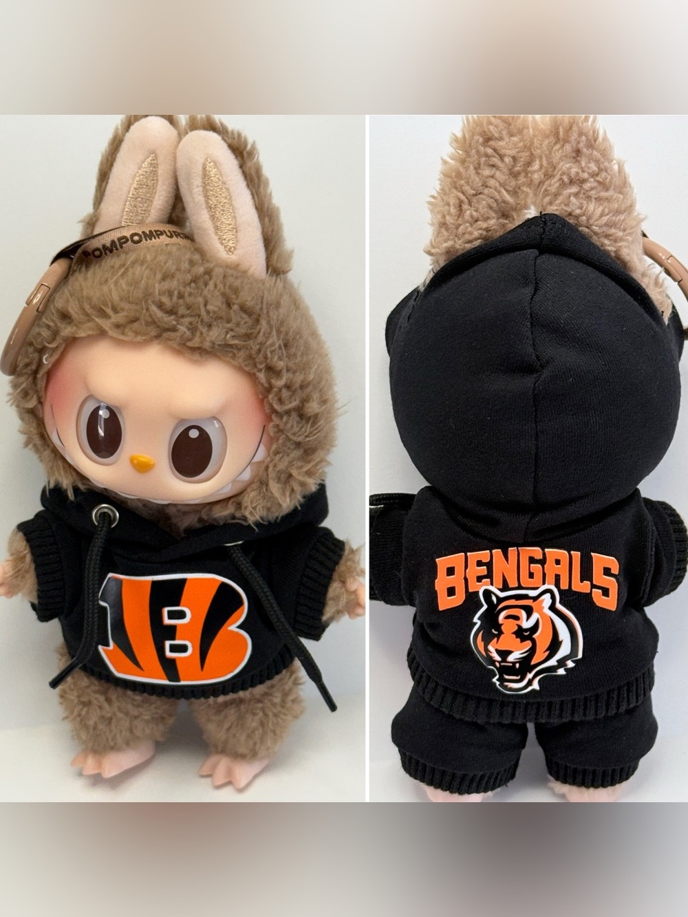 Bengals Labubu 2pc outfit Cincinnati